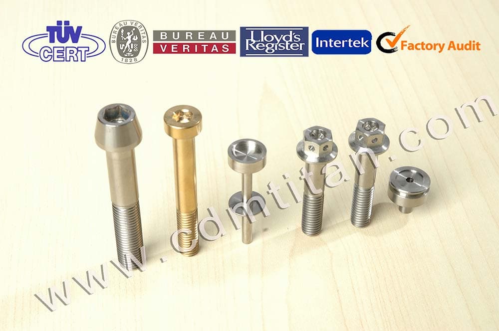 Titanium fasteners